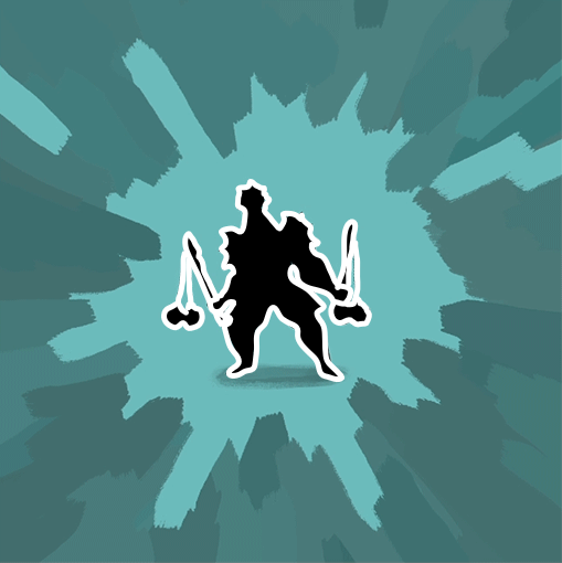 A guess that simply adds a white outline to the mystery monster’s silhouette.