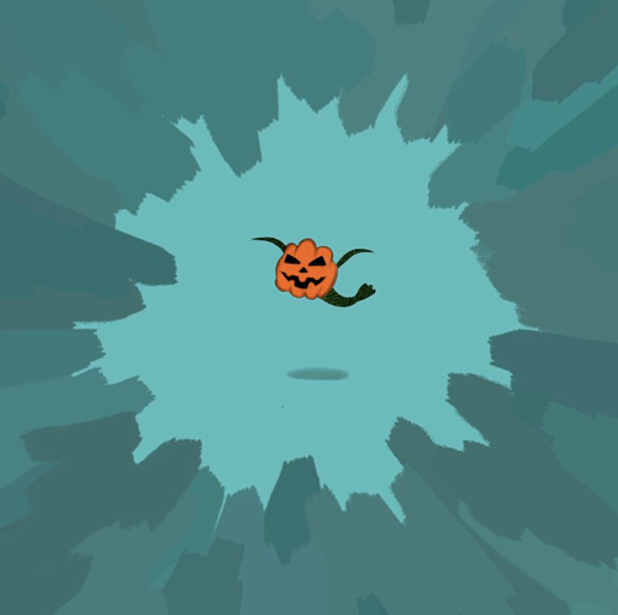 Spire Spotting guess themed after a jack-o-lantern.